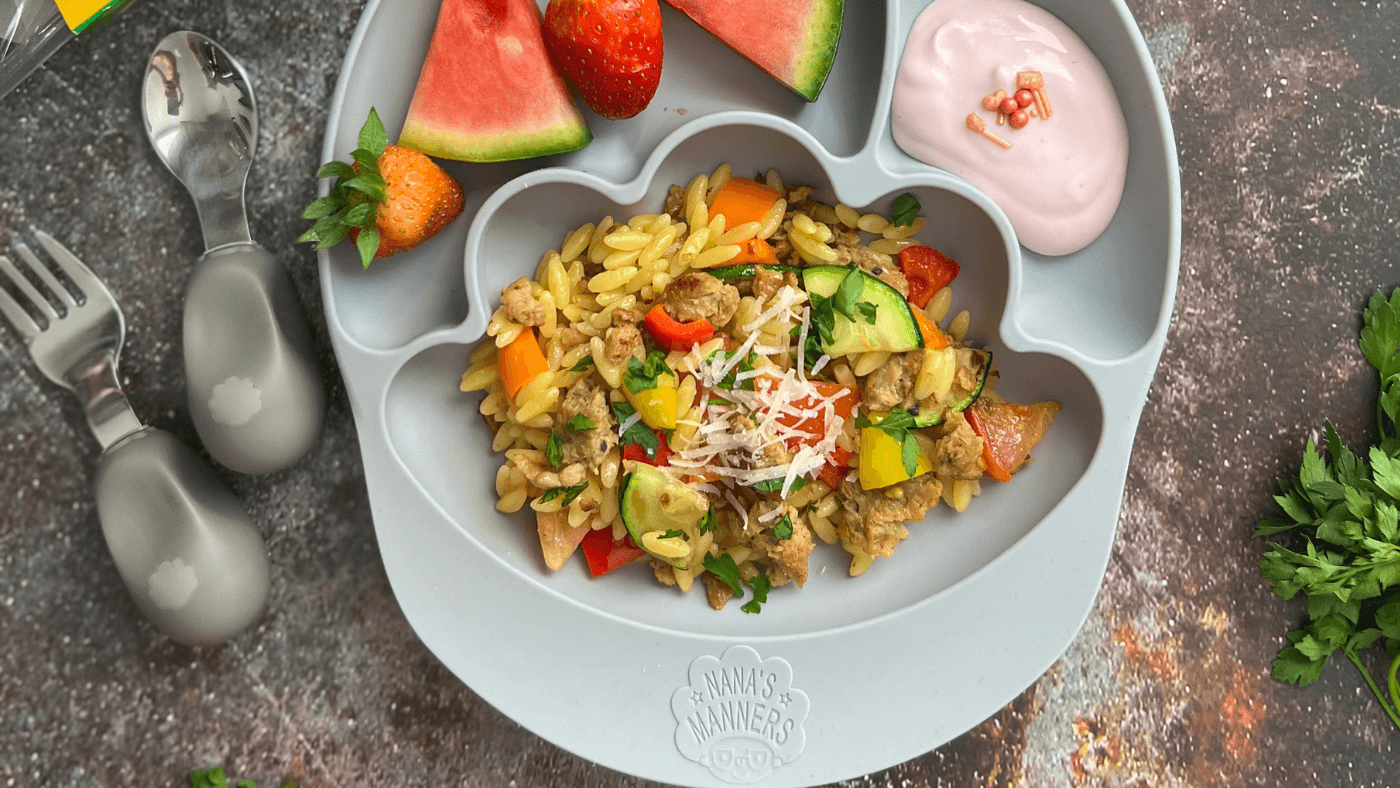 Silly Sausage Recipe Vegetable Orzo Pasta