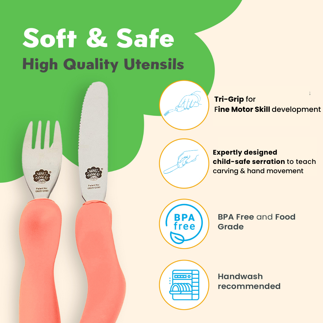 Expertly Designed Child-Safe Serration