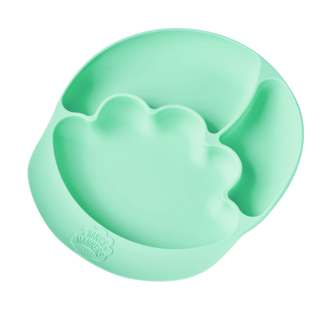 Suction Plate with Sections for Babies & Toddlers