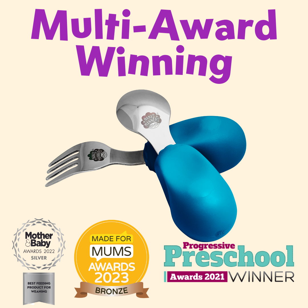 Multi-Award Winning Nana's Manners Toddler Cutlery