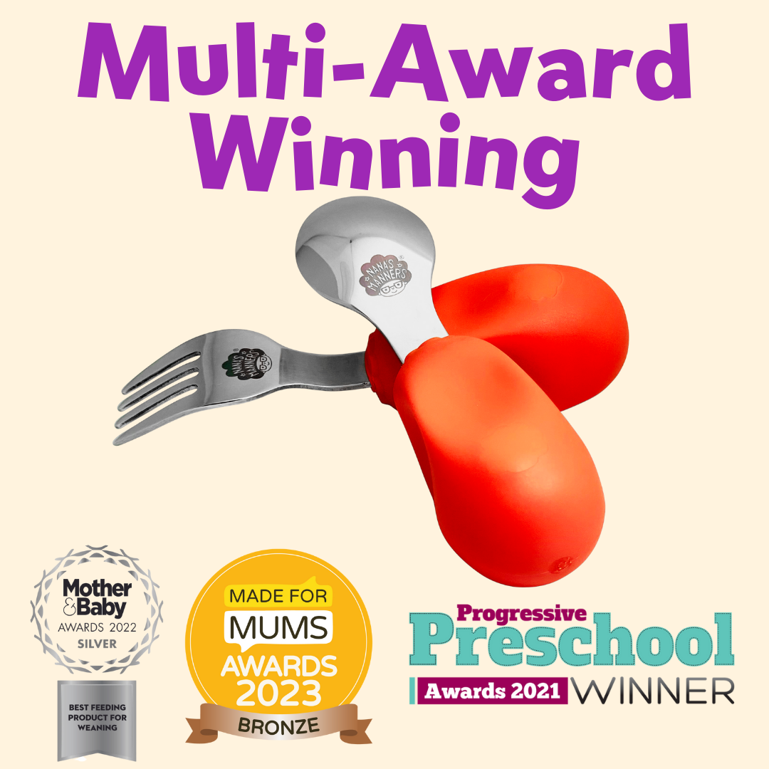 Multi-Award Winning Nana's Manners Toddler Cutlery