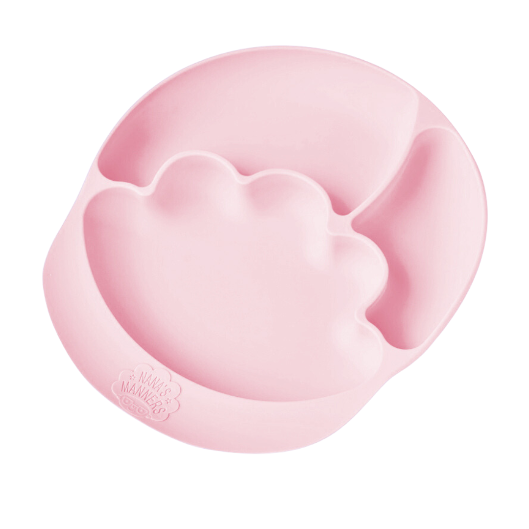 Suction Plate with Sections for Babies & Toddlers