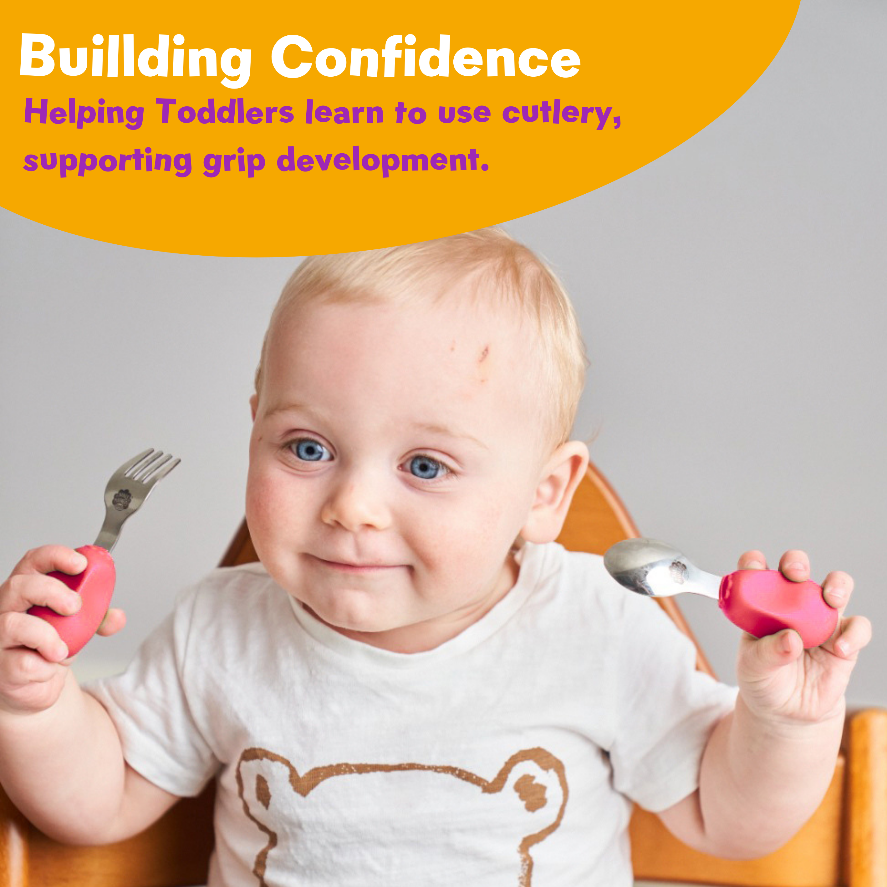 Young children are empowered at mealtimes.