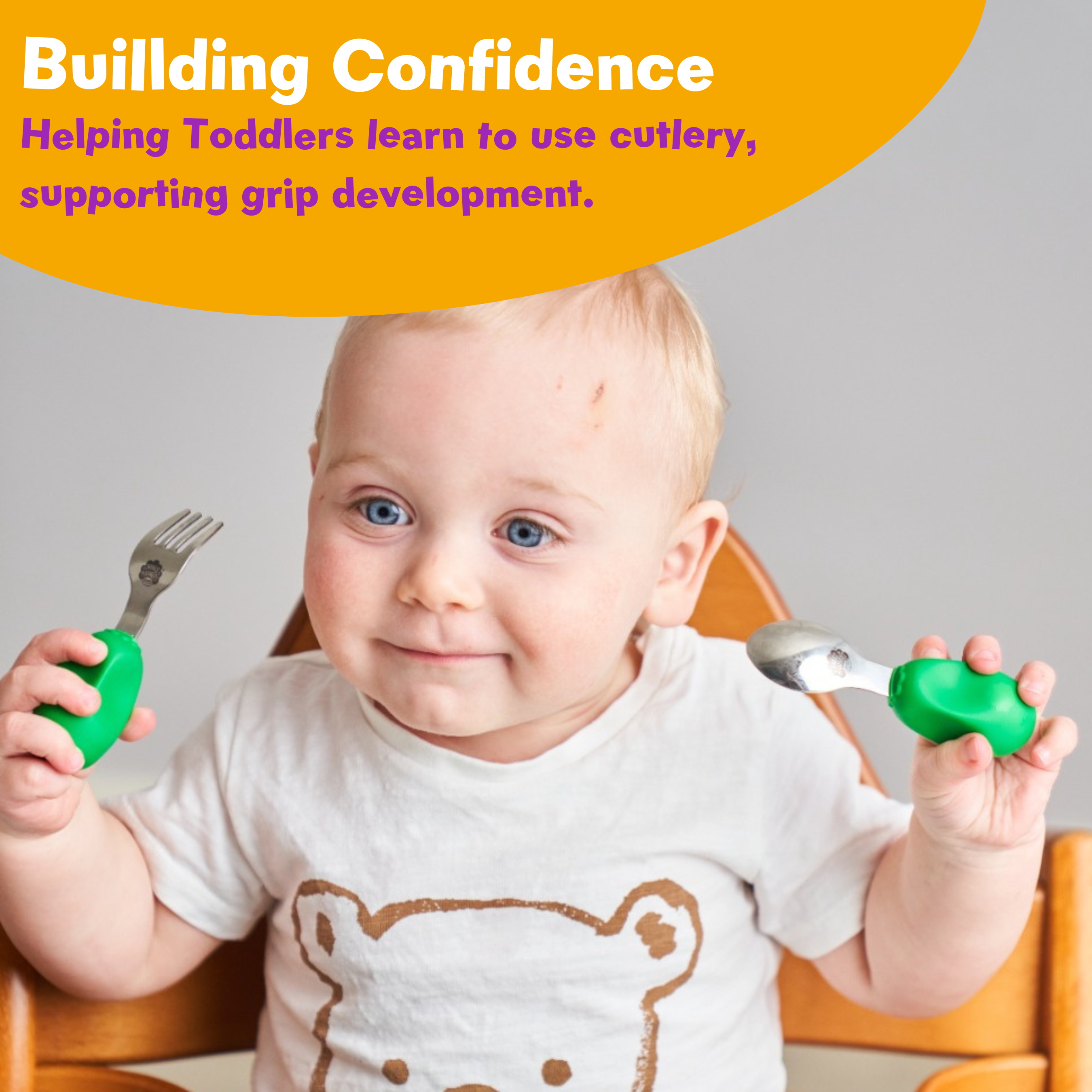 Young children are empowered at mealtimes.
