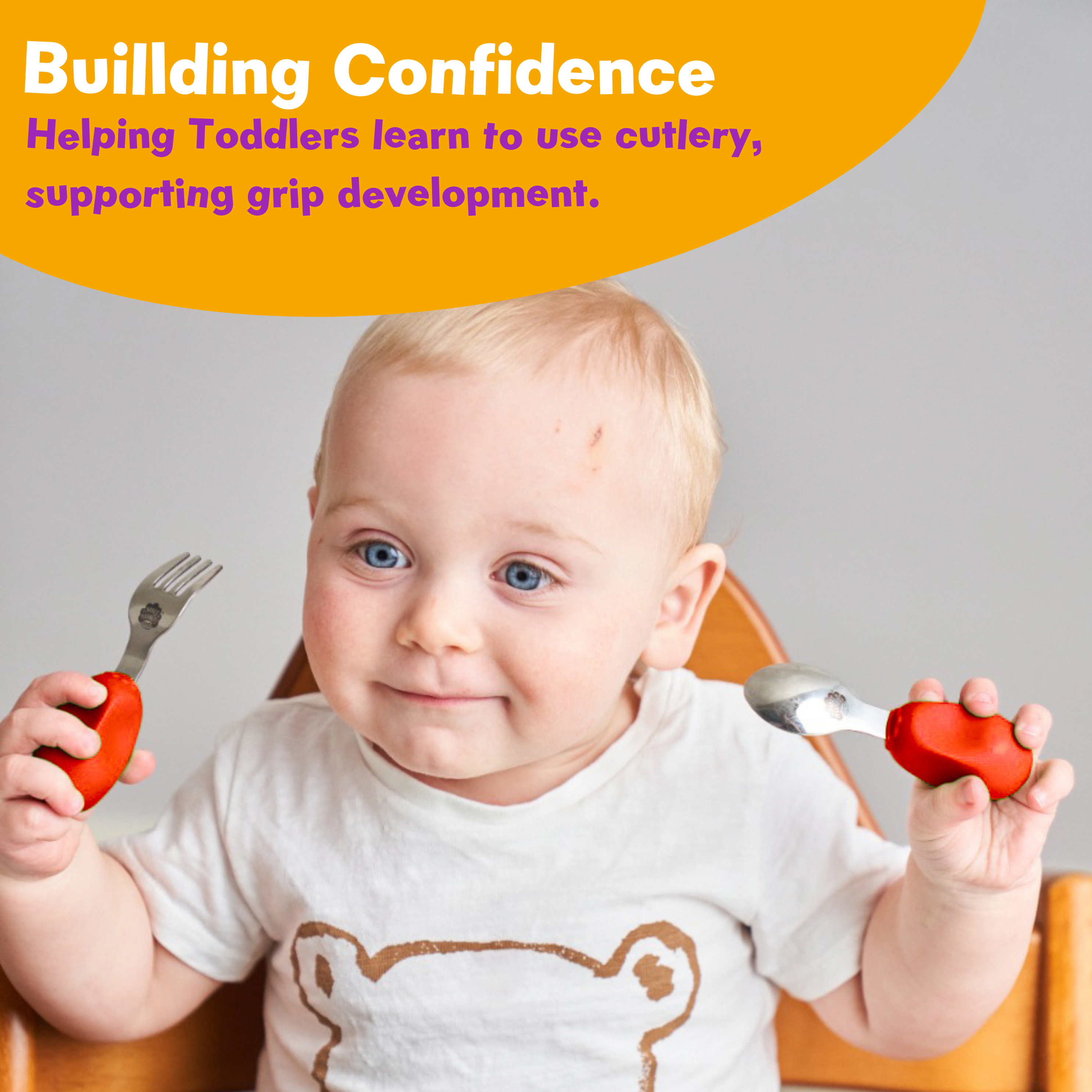 Young children are empowered at mealtimes.