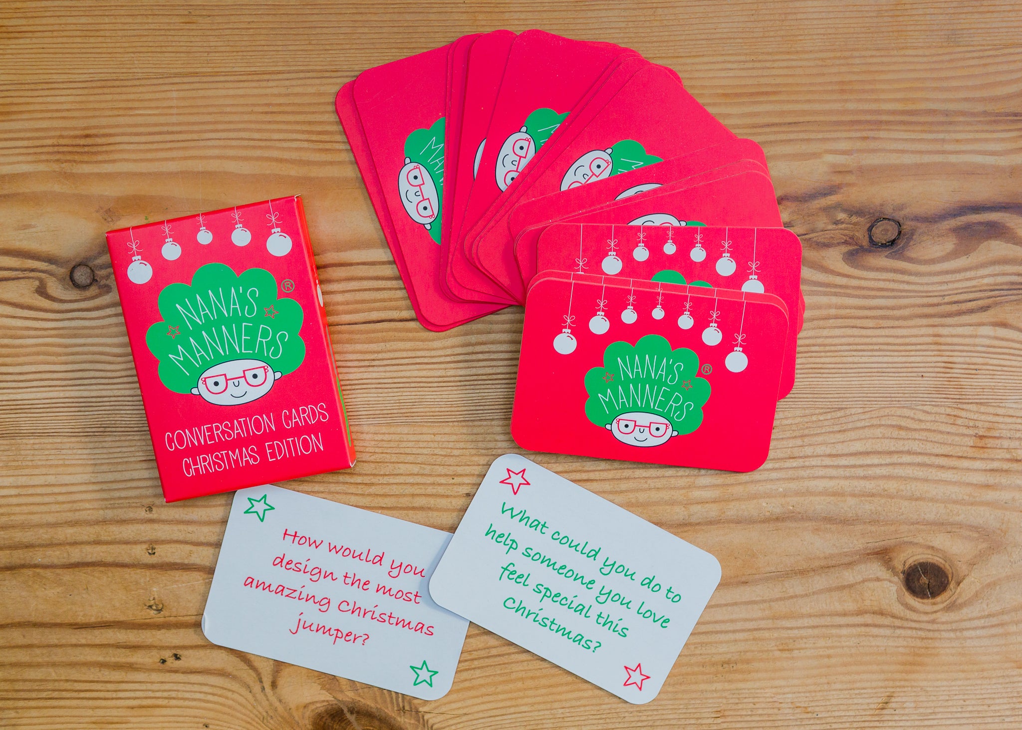 Christmas Conversation Cards - Fun For Everyone