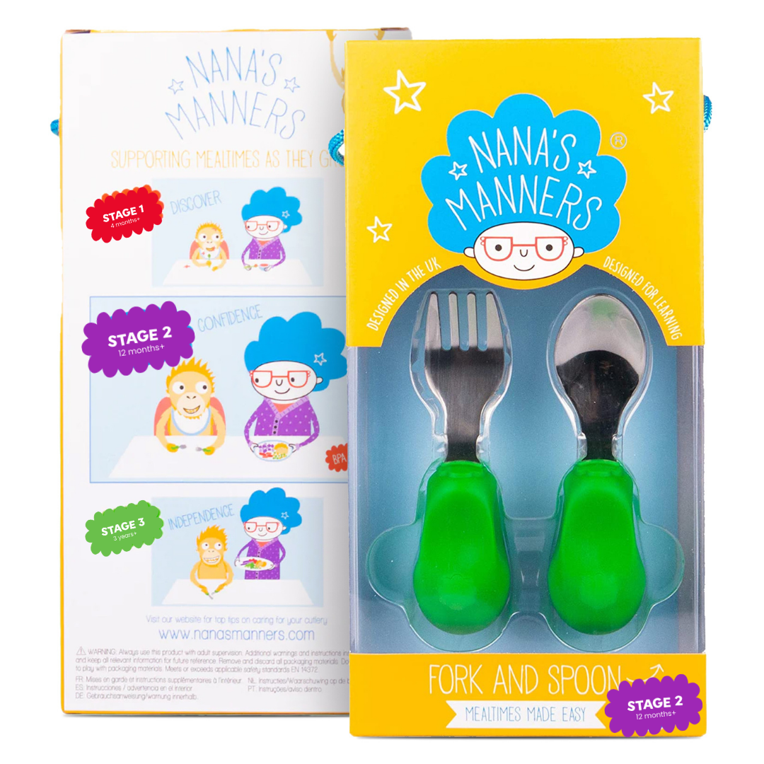 Stage 2 Toddler Cutlery Recommended by Experts