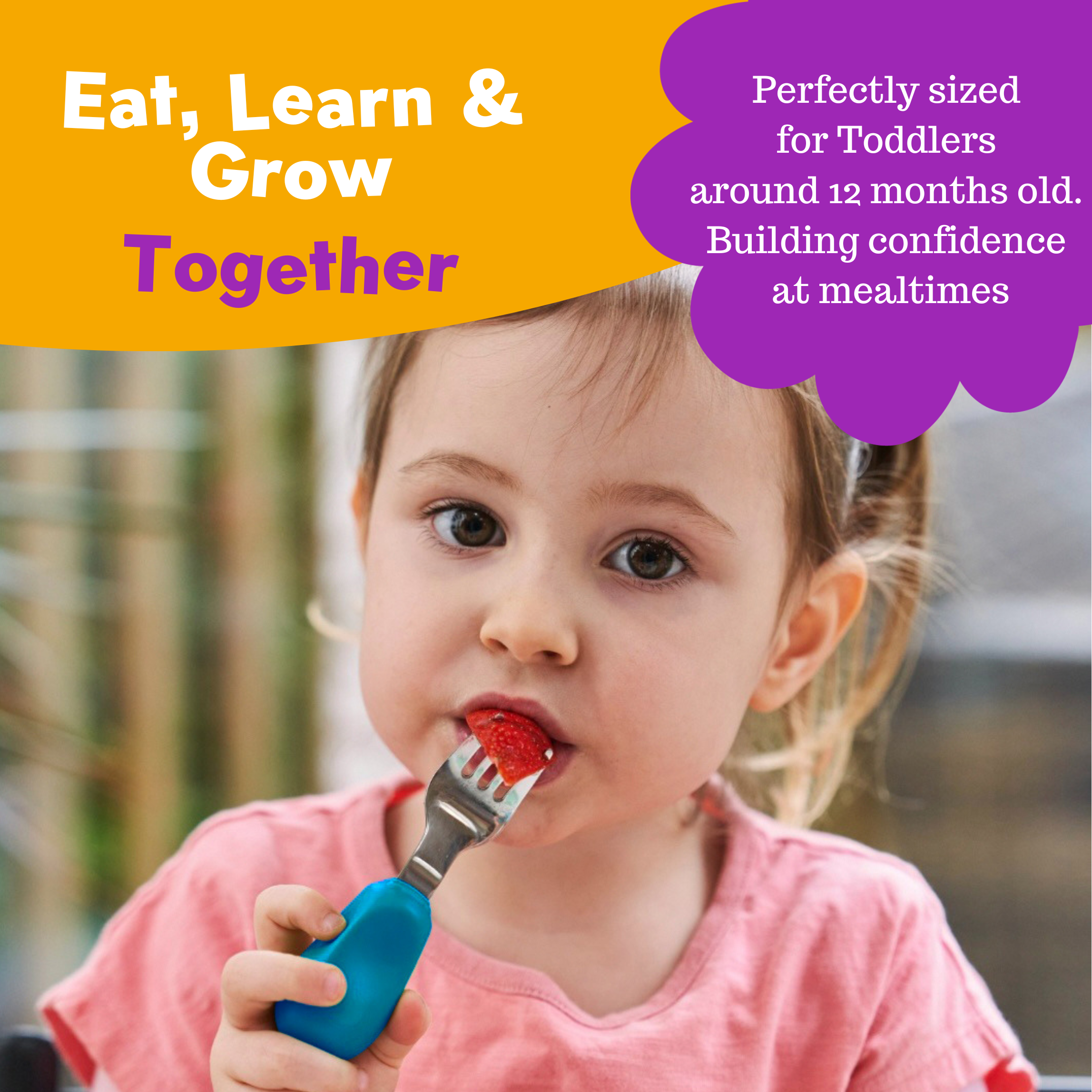 Toddler Cutlery - Surprise Colour