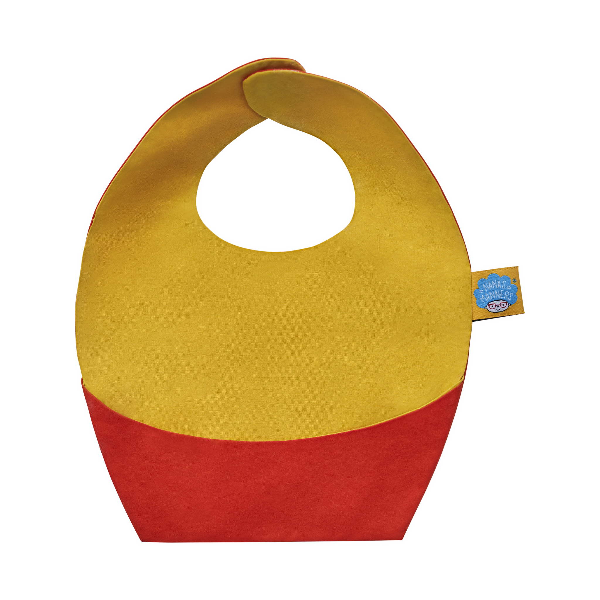 Waxed Cotton Reversible Bibs Perfect for Toddlers